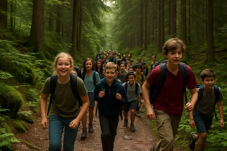 Avontuur voor grote groepen: op schoolkamp naar de Ardennen